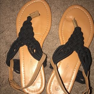 Black sandals